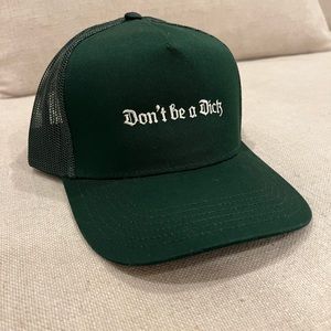 Don’t be a dick trucker hat